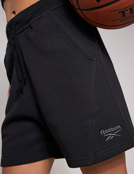 Reebok Icon Elements Shorts - Blackimage3- The Sports Edit