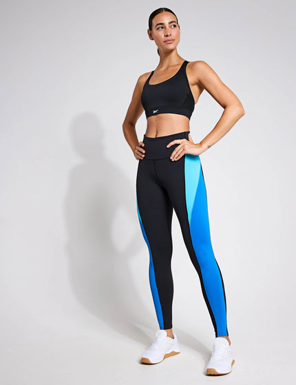 Reebok Lux High Impact Bra - Blackimage4- The Sports Edit