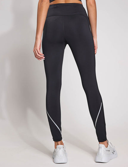Reebok Lux Speed High Waisted Leggings - Blackimage2- The Sports Edit