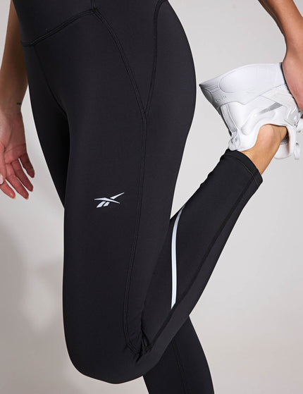 Reebok Lux Speed High Waisted Leggings - Blackimage4- The Sports Edit