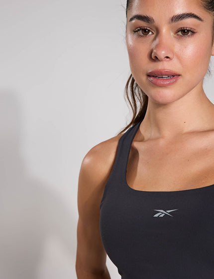 Reebok Lux Tank Top - Blackimage5- The Sports Edit