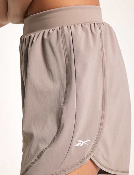 Reebok Lux Woven Short - Gritty Greyimage4- The Sports Edit