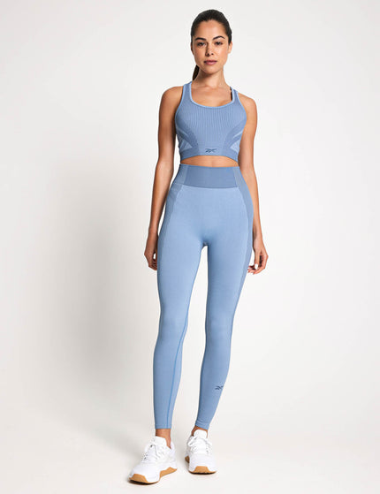 Reebok Reebok Lab Seamless Bra - Blueimages6- The Sports Edit