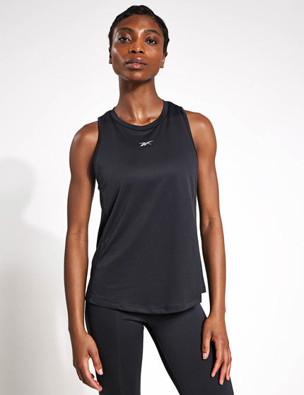 Reebok Running Speedwick Tank Top - Night Blackimage1- The Sports Edit