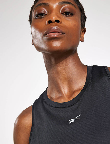 Reebok Running Speedwick Tank Top - Night Blackimage3- The Sports Edit