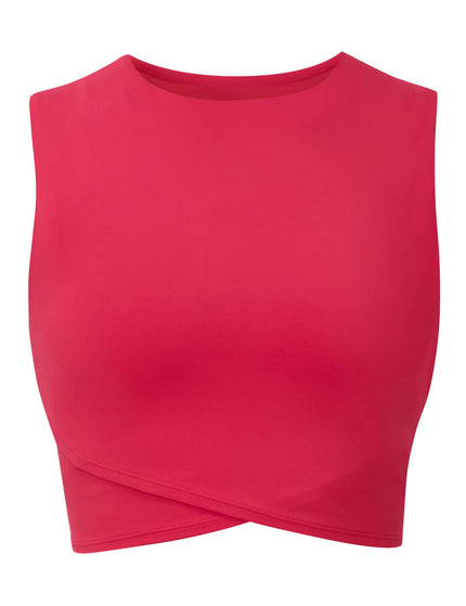 Sweaty Betty All Day Cropped Wrap Tank - Crimson Redimages6- The Sports Edit