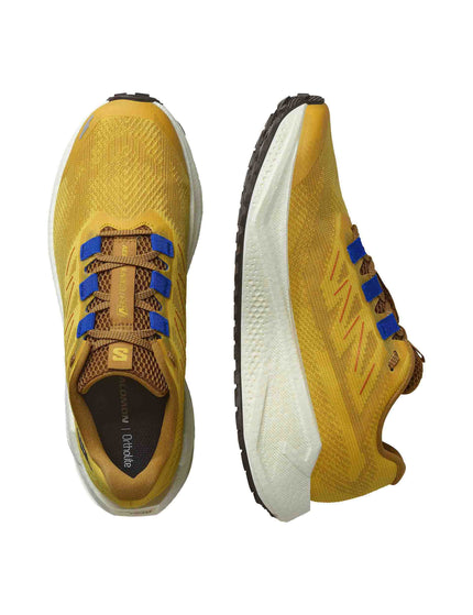 Salomon "Aero Blaze 3 Grvl - Spicy Mustard/VanillaIce/Nautical Blue"images5- The Sports Edit