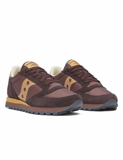 Saucony Jazz Original - Brown/Rustimage2- The Sports Edit