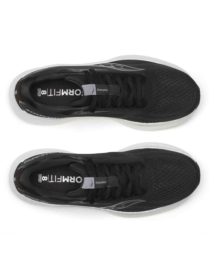 Saucony Ride 18 - Black/Whiteimage2- The Sports Edit