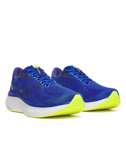 Saucony Ride 18 - Lapis/Citronimage5- The Sports Edit