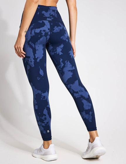 Sweaty Betty Power 7/8 Gym Leggings - Blue Fade Printimage2- The Sports Edit