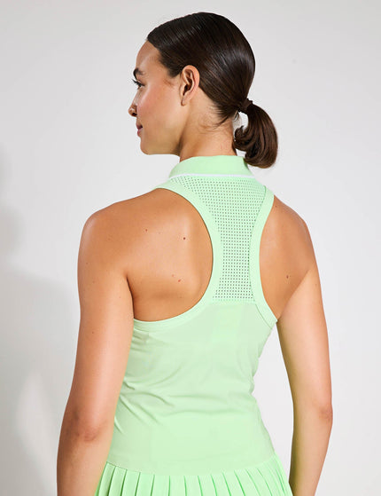 Sweaty Betty Power Match Point Tennis Vest - Matcha Greenimage2- The Sports Edit