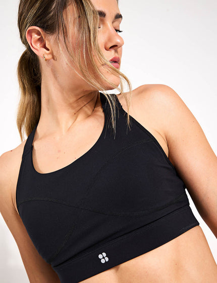 Sweaty Betty Power Medium Support Sports Bra - Blackimage4- The Sports Edit