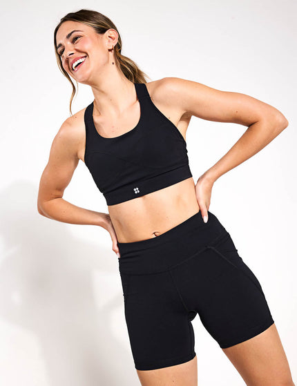 Sweaty Betty Power Medium Support Sports Bra - Blackimage3- The Sports Edit