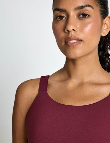 Sweaty Betty Runner's High Sports Bra - Merlot Redimages3- The Sports Edit