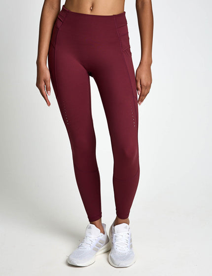 Sweaty Betty Runner's High Power 7/8 Leggings - Merlot Redimages1- The Sports Edit