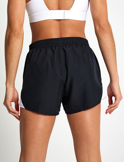 Under Armour Fly-By 3" Shorts - Black/Whiteimages2- The Sports Edit