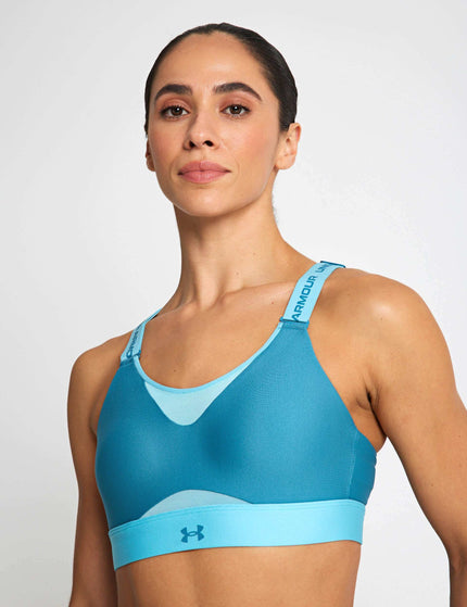 Under Armour Infinity 2.0 High Support Sports Bra - Boundless Blue/Blue Hazeimages1- The Sports Edit