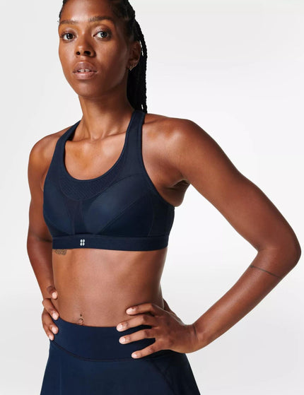 Sweaty Betty Ultra Running Bra - Navy Blueimage1- The Sports Edit