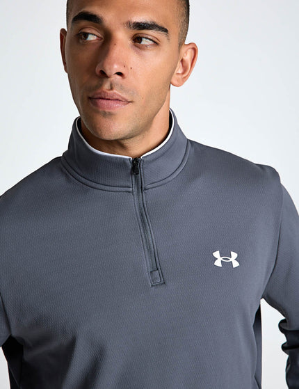 Under Armour Matchplay 1/4 Zip - Castlerock/Whiteimages3- The Sports Edit
