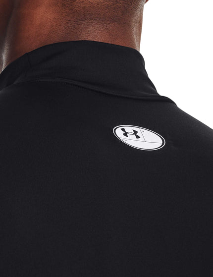 Under Armour ColdGear Armour Comp Mock - Black/Whiteimage4- The Sports Edit