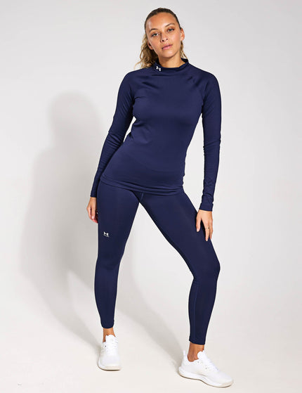 Under Armour ColdGear Leggings - Midnight Navy/Whiteimage4- The Sports Edit