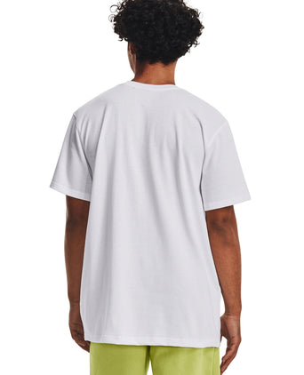 Logo Embroidered Heavyweight Short Sleeve - White/Black