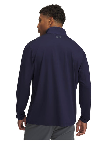 Under Armour Matchplay 1/4 Zip - Midnight Navyimage2- The Sports Edit