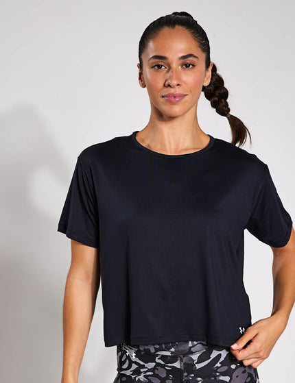 Under Armour Motion Short Sleeve - Black/Whiteimages1- The Sports Edit