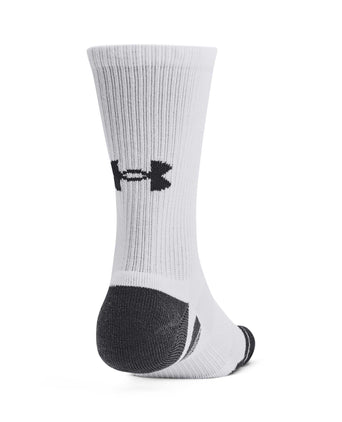 Performance Tech 3pk Crew - White