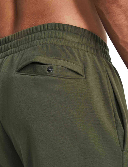 Under Armour Rival Fleece Cargo Jogger - Marine OD Green/Whiteimage4- The Sports Edit