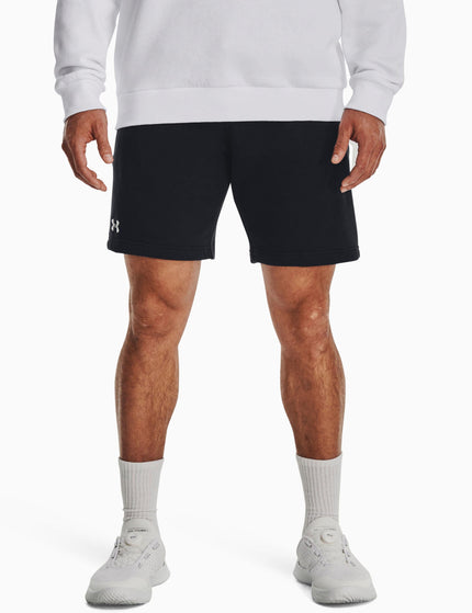 Under Armour Rival Fleece Shorts - Black/Whiteimages1- The Sports Edit