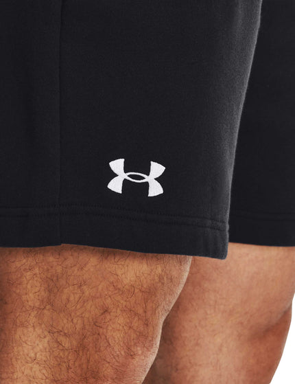 Under Armour Rival Fleece Shorts - Black/Whiteimages2- The Sports Edit