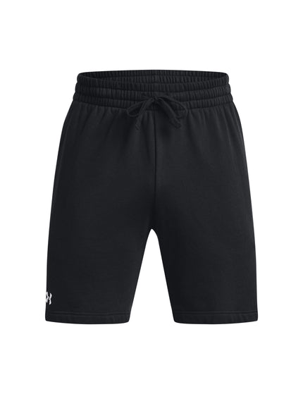 Under Armour Rival Fleece Shorts - Black/Whiteimages4- The Sports Edit