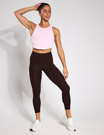 Under Armour Rival Rib Tank - Prime Pink/Whiteimage4- The Sports Edit