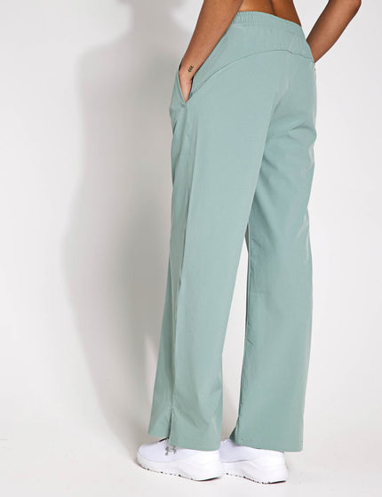 Under Armour Rival Wide Leg Pants - Silica Green/Whiteimages2- The Sports Edit