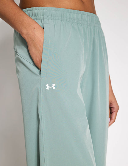 Under Armour Rival Wide Leg Pants - Silica Green/Whiteimages3- The Sports Edit