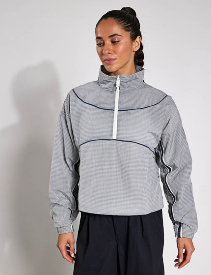Under Armour Run 96 Jacket - White Quartz/Downpour Greyimage1- The Sports Edit