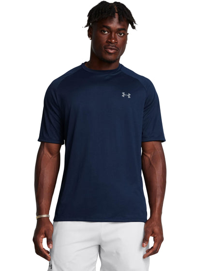 Under Armour Tech 2.0 Short Sleeve Tee - Academy/Graphiteimage1- The Sports Edit