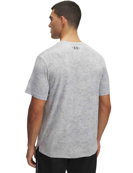 Under Armour Tech Tee Novelty - Halo Gray/Blackimages2- The Sports Edit