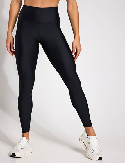 Under Armour UA Tech Branded Leggings - Black/Mod Greyimage1- The Sports Edit
