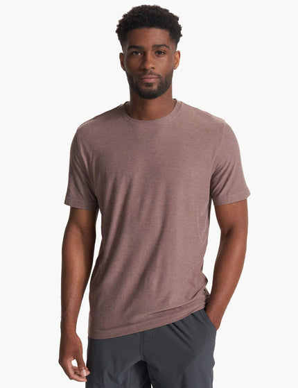 Vuori Strato Tech Tee - Hazel Heatherimage1- The Sports Edit