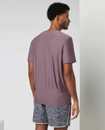 Strato Tech Tee - Elderberry Heather