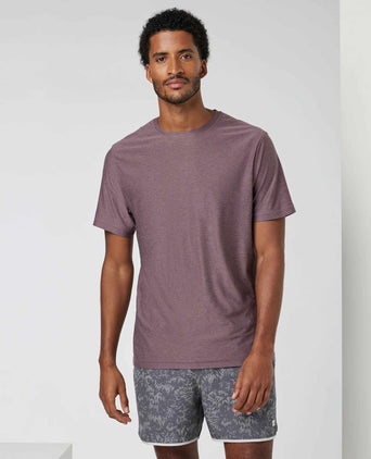 Strato Tech Tee - Elderberry Heather
