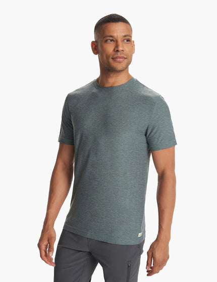 Vuori Strato Tech Tee - Kashmir Heatherimage1- The Sports Edit