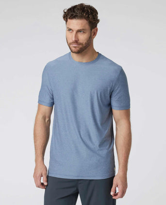 Strato Tech Tee - Chambray Heather