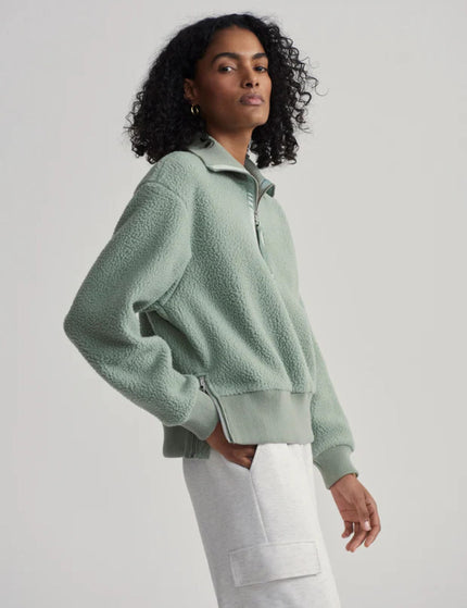 Varley Roselle Half-Zip Fleece - Lily Padimage2- The Sports Edit