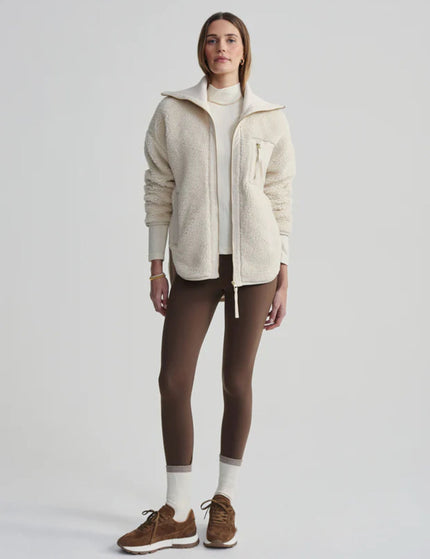 Varley Myla Zip-Through Jacket - Sandshellimage4- The Sports Edit