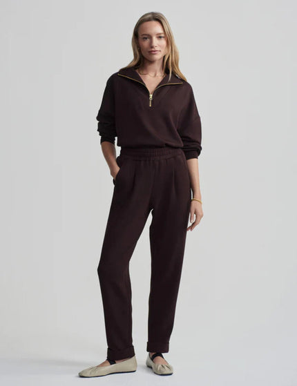 Varley The Rolled Cuff Pant 25" - Coffee Beanimage3- The Sports Edit