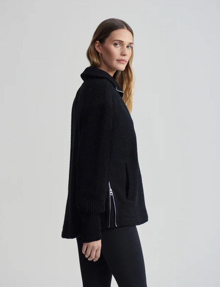 Varley Theresa Half-Zip Fleece - Blackimage2- The Sports Edit